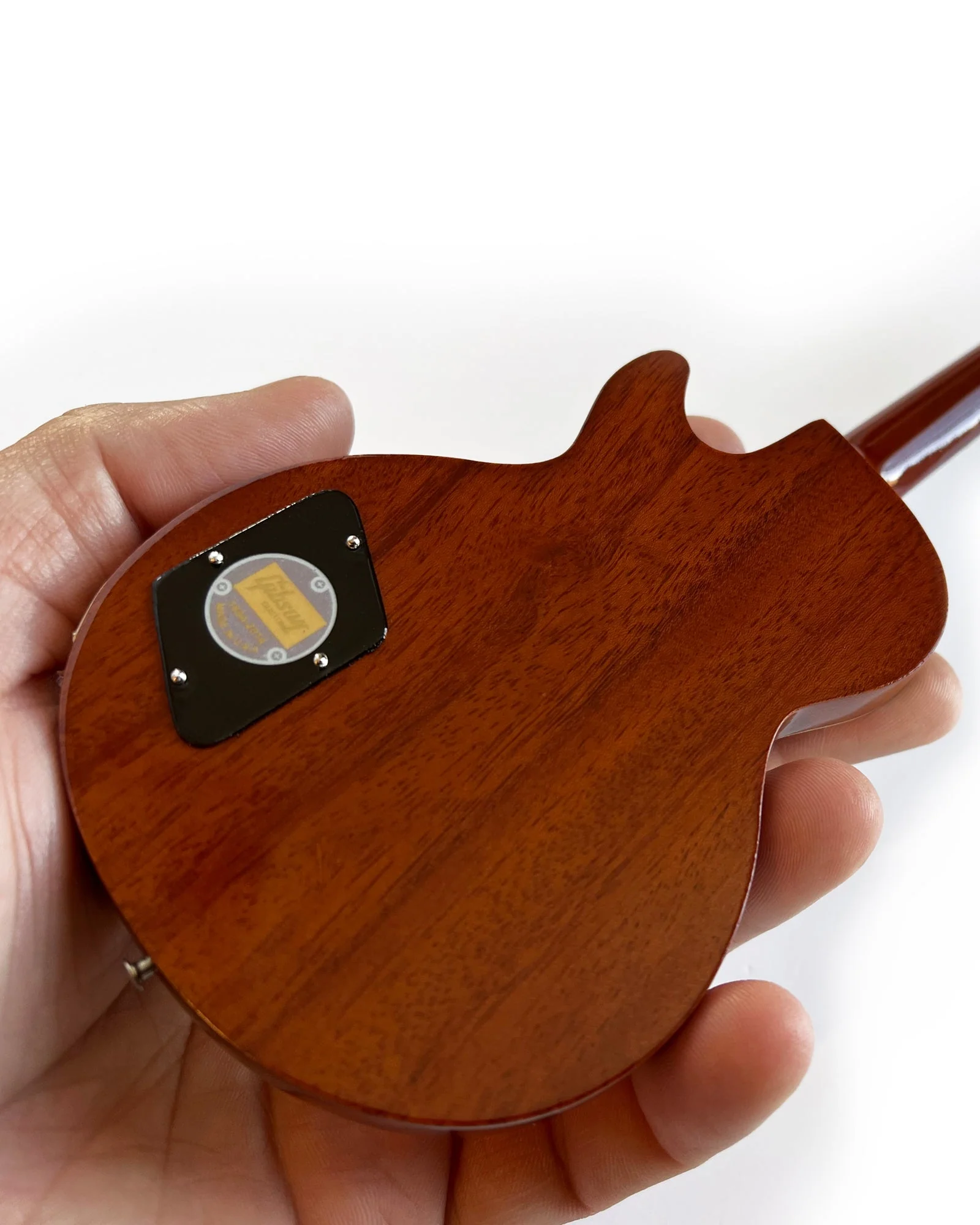 Billy F Gibbons "Pinstripe" Gibson Les Paul Goldtop Mini Guitar Model - Image 9