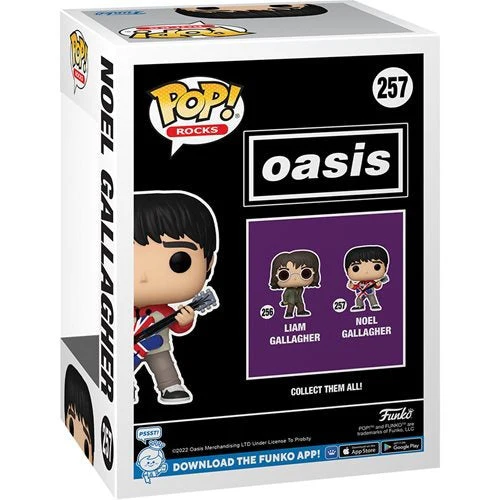 Funko Pop! 257 Rocks - Oasis Noel Gallagher Vinyl Figure - Image 3