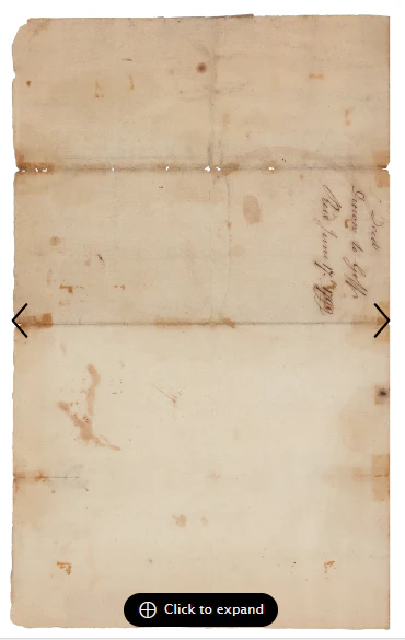 Autographed Paul Revere DS Document Early Boston Real Estate Deed - Image 7